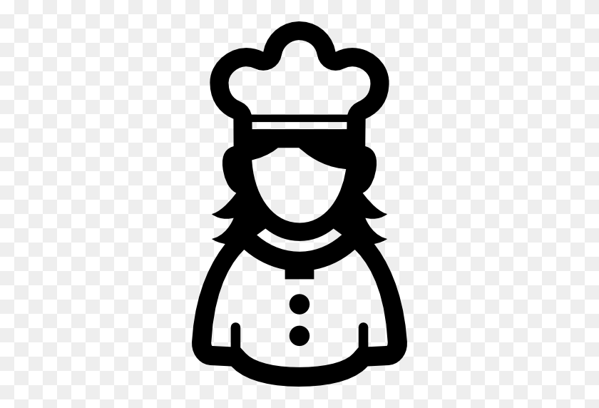 512x512 Chef Mujer Png