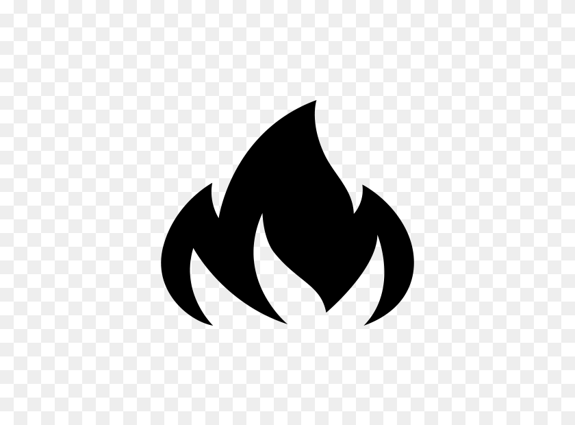 560x560 Black Fire Icon Png - Fire Icon PNG