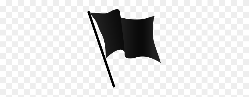 Black Flag Waving Waving Flag Png Flyclipart 4305