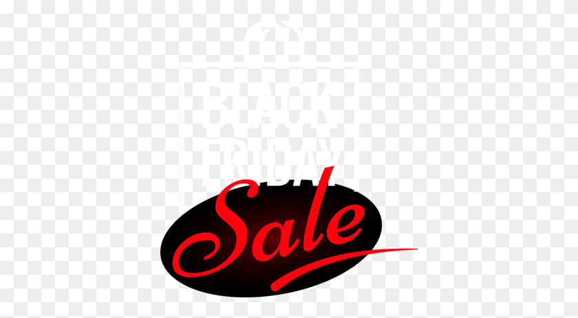 374x403 Black Friday Sale Window Sticker - Sale Sticker PNG