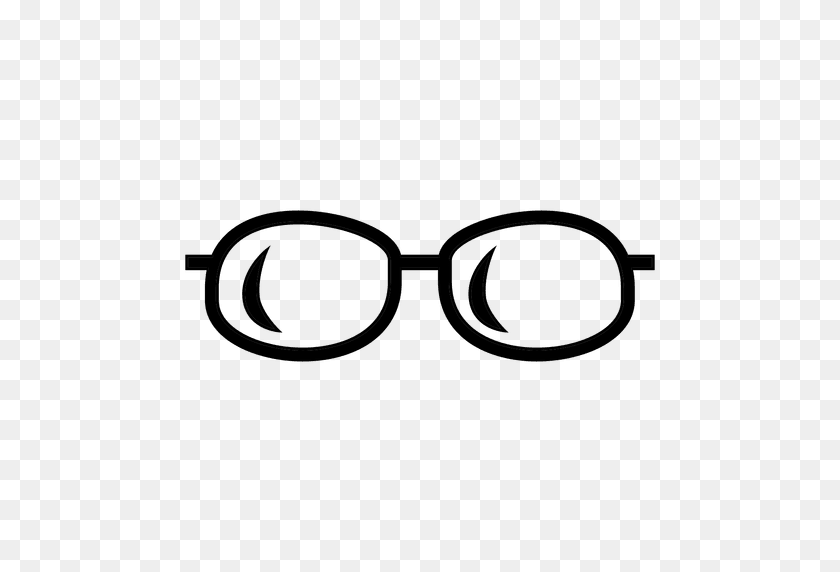 512x512 Black Glasses Icon - Glasses Transparent PNG