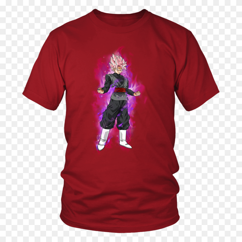 1000x1000 Black Goku Super Saiyan Rose Camiseta Ebay - Goku Black Rose Png