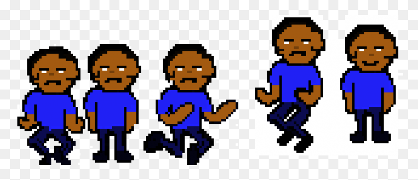 1600x620 Black Guy Pixel Art Maker - Black Guy PNG