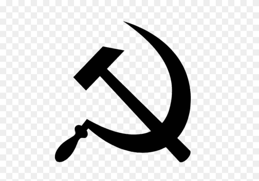 576x526 Black Hammer And Sickle Transparent Png - Sickle PNG
