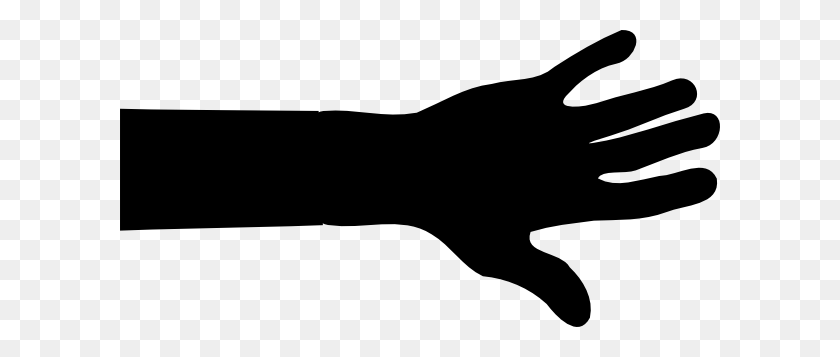 600x297 Black Hand Clipart - Arm PNG