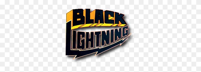 305x243 Black Lightning Logo Comics Wiki Fandom Powered - Black Lightning PNG