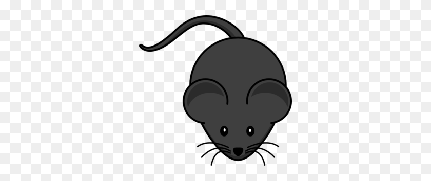 298x294 Черная Мышь Клипарт Картинки - Мышь Клипарт Черный И Белый