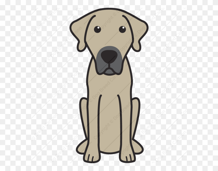 600x600 Black Mouth Cur Special Edition Dog Breed Cartoon Download - Cur To PNG