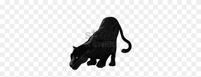 260x264 Black Panther Clipart - Black Panther PNG