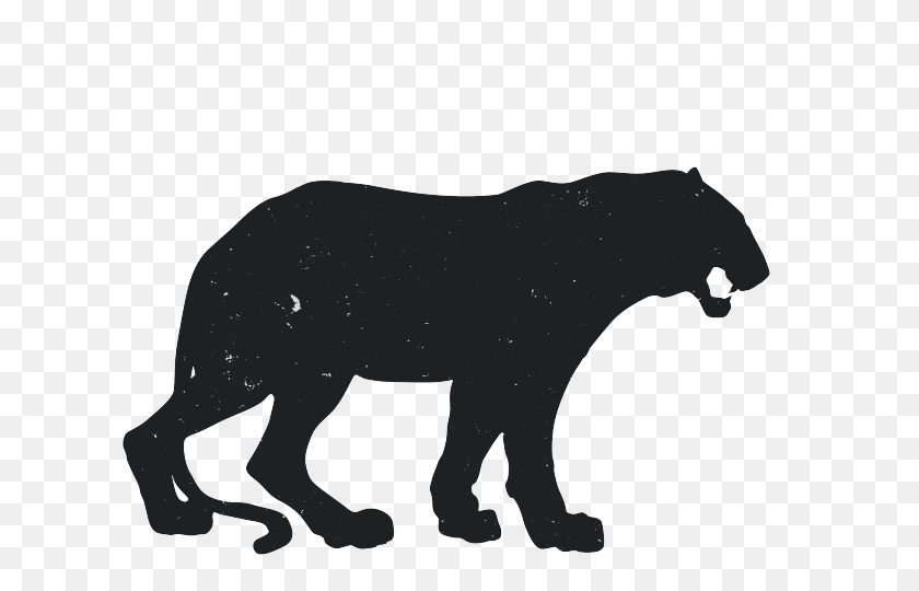 640x480 Black Panther Clipart Animal - Black Panther Clipart