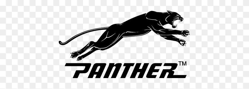 465x241 Black Panther Logo Png - Panther PNG