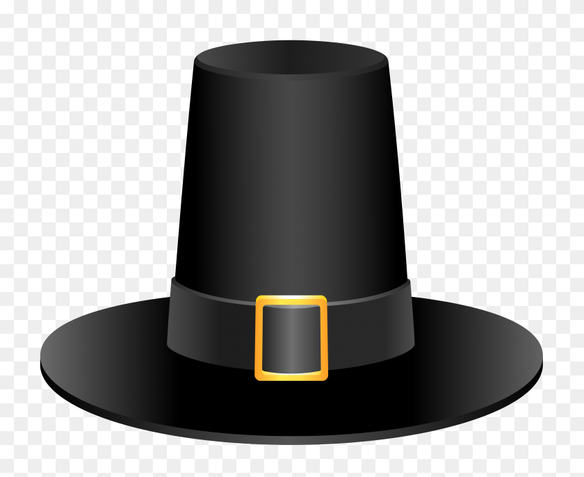 4018x3226 Black Pilgrim Hat - Pilgrim Hat Clipart