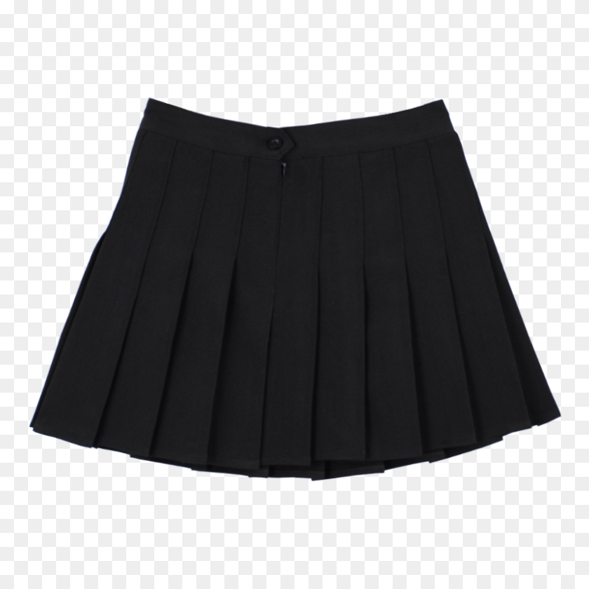 800x800 Black Pleated Skirt Dogdog Online Store Powered - Skirt PNG