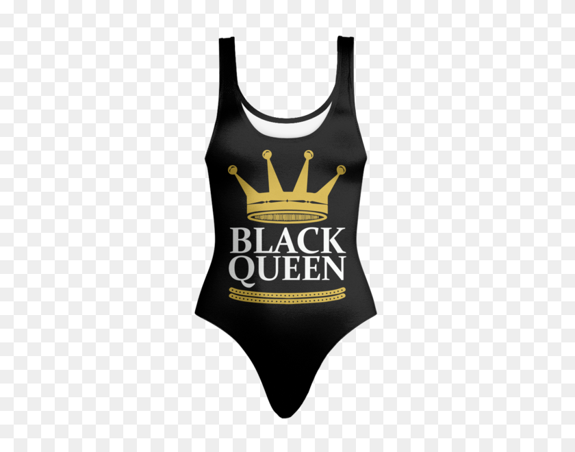 600x600 Black Queen One Piece Swimsuit - Black Queen PNG