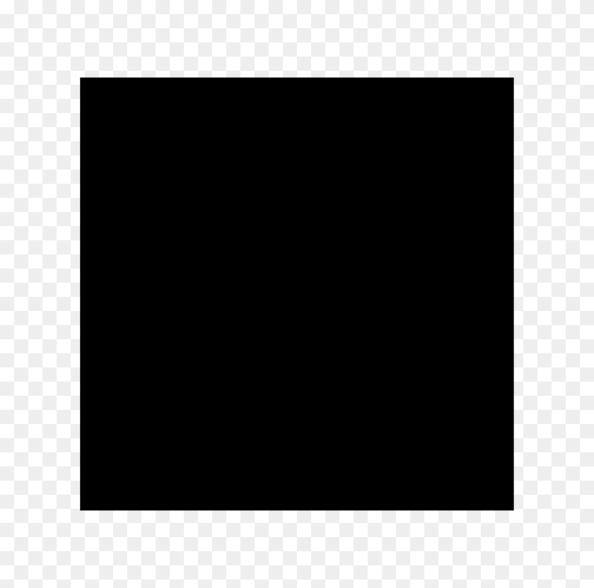 7559x7490 Black Rectangle Png Free Download - Black Rectangle PNG
