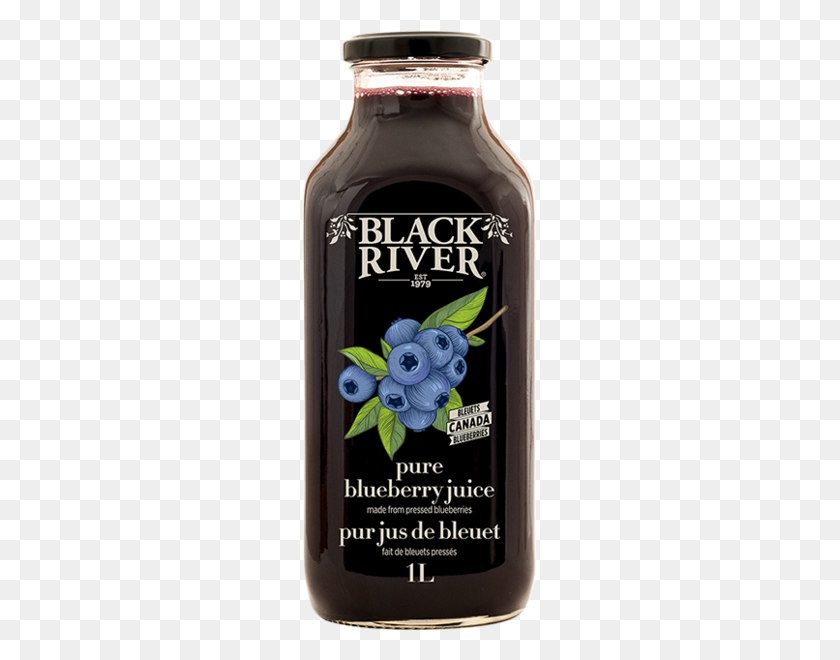 411x600 Black River - Blueberries PNG