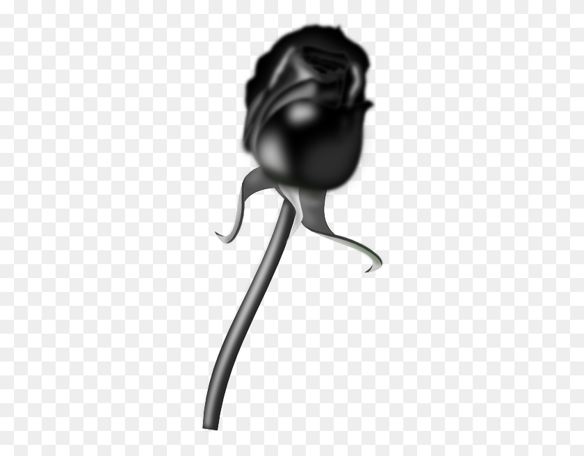 270x596 Black Rose Clip Art Free Black Rose Clip Art Vector Clip Art - Black Rose Clip Art