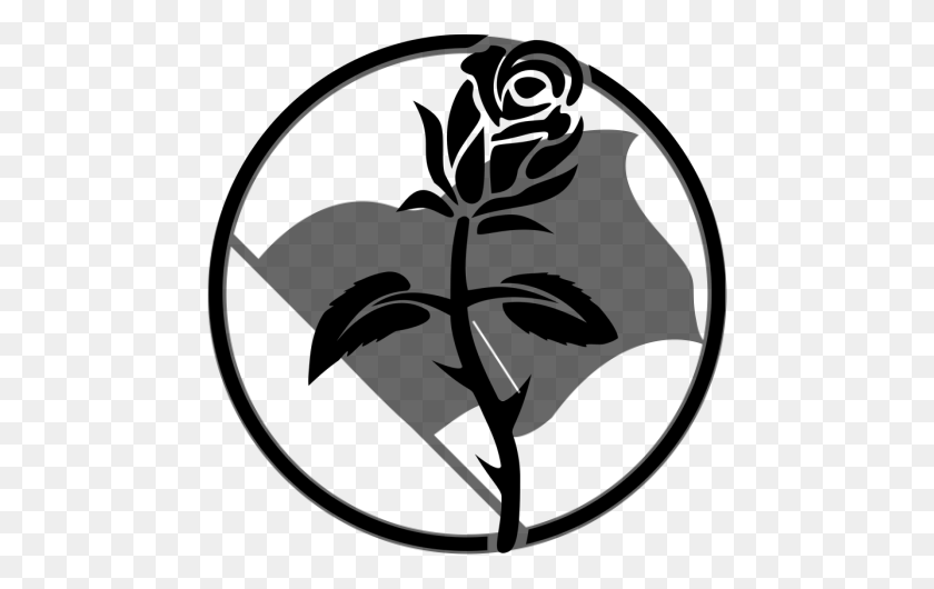 470x470 Черная Роза Туманности - Черная Роза Клипарт