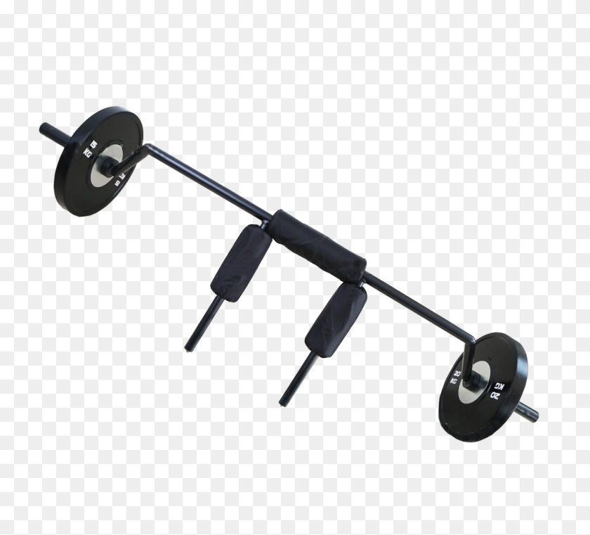 1000x900 Black Safety Squat Bar Fitness Experience - Barbell PNG