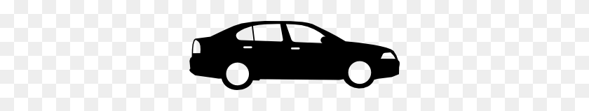 300x99 Черный Седан Автомобиль Картинки - Черный Автомобиль Клипарт