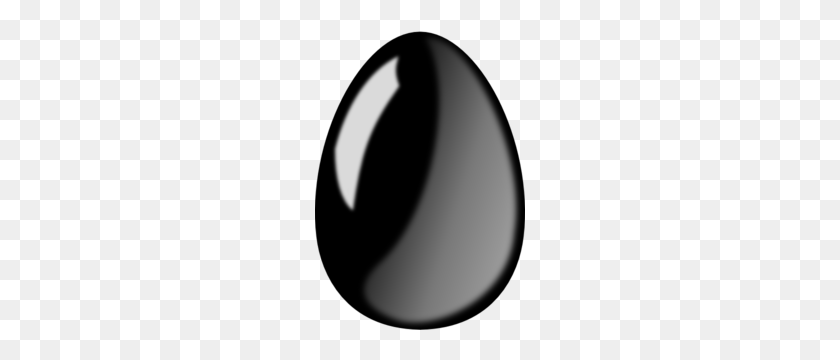 210x300 Clipart De Huevo Negro Brillante - Clipart Brillante