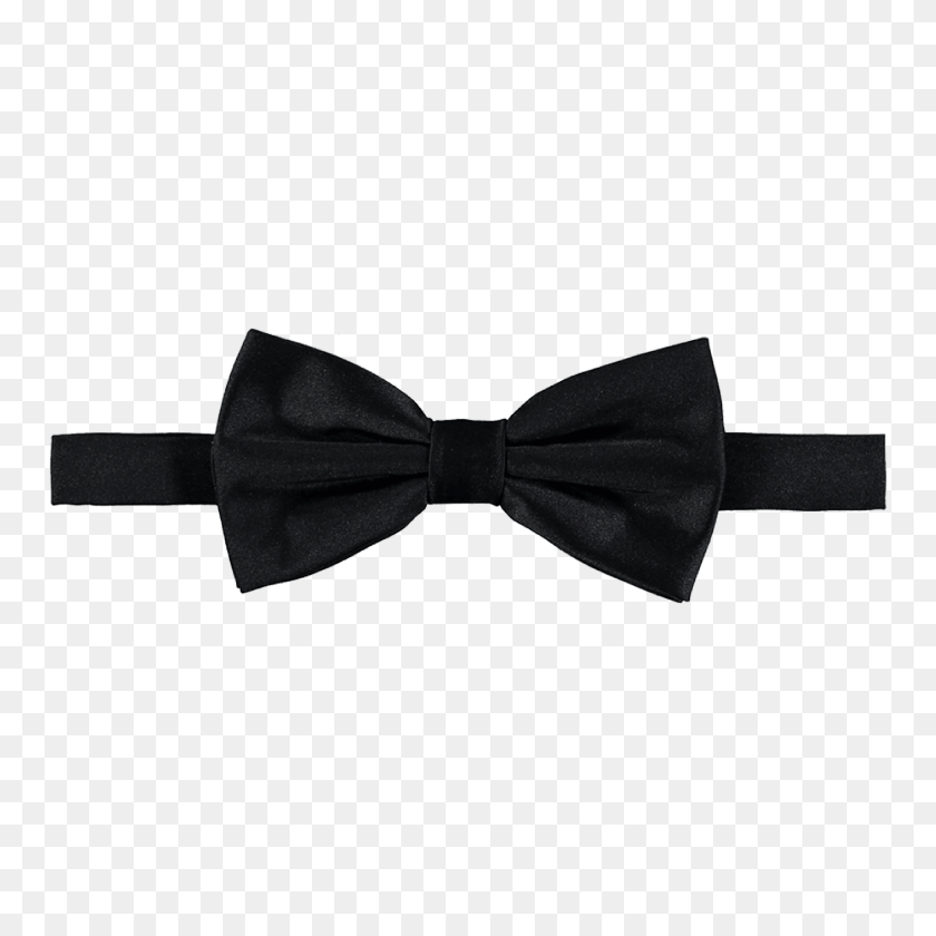 2128x2128 Black Silk Bow Tie Pre Tied Yardsmen - Silk PNG