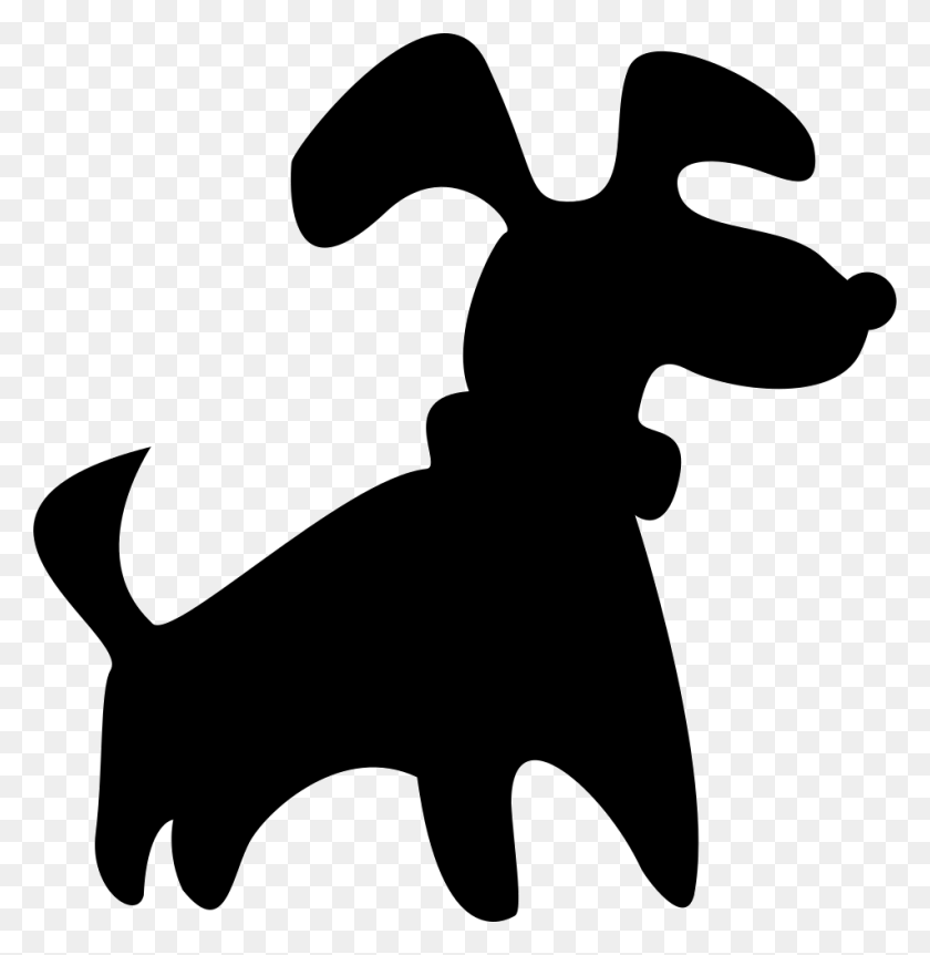 952x980 Black Small Dog Silhouette Png Icon Free Download - Dog Silhouette PNG
