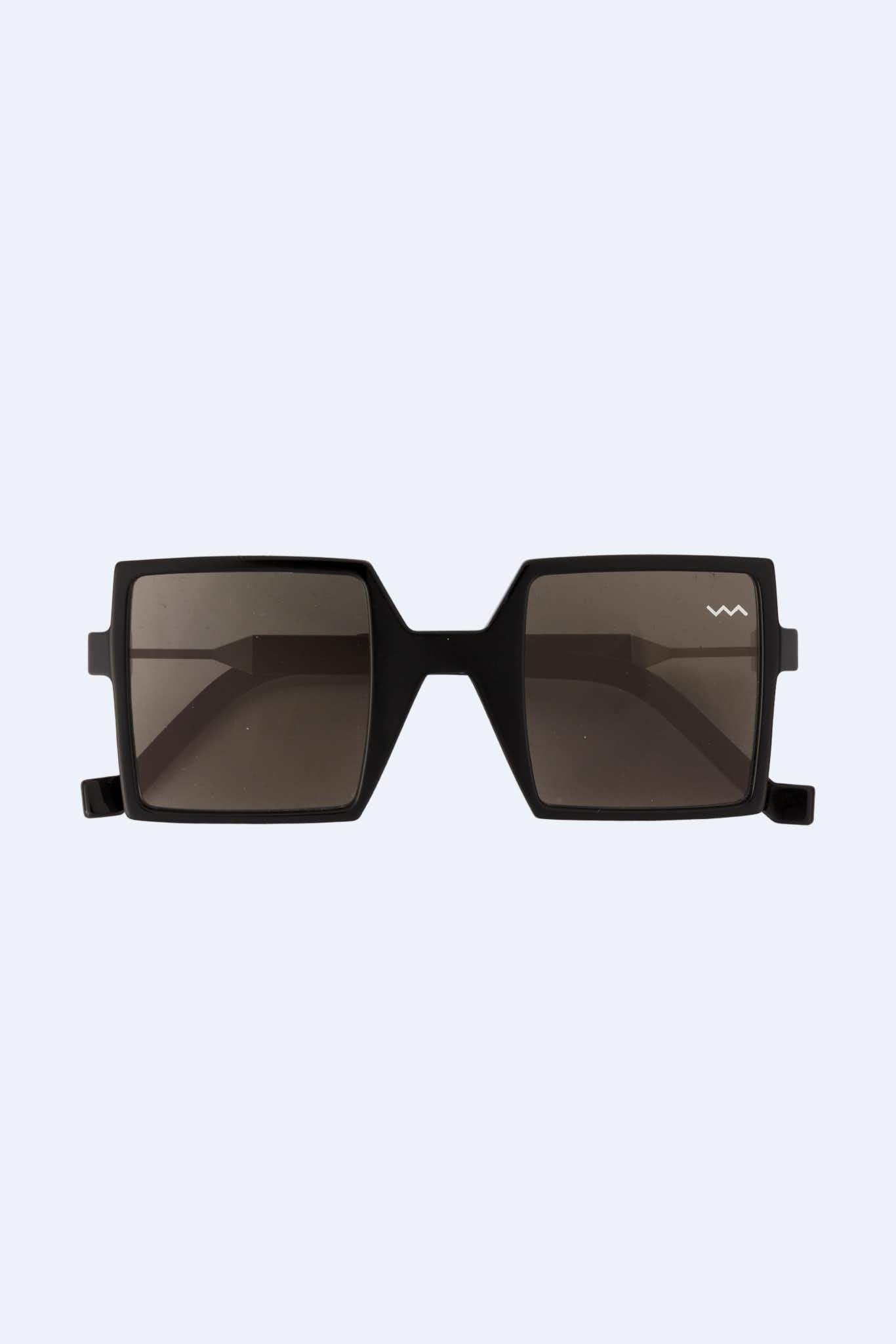 1366x2048 Black Square Sunglasses - Glass Reflection PNG