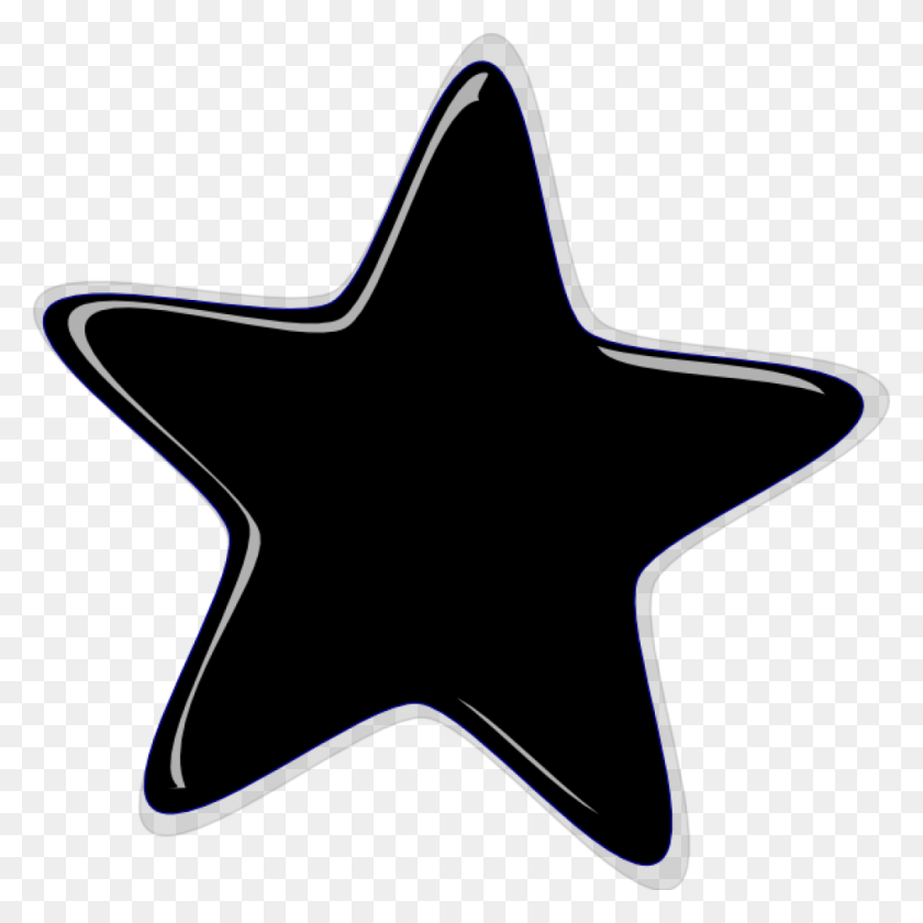 1024x1024 Black Star Clip Art Free Clipart Download - Black Star Clipart