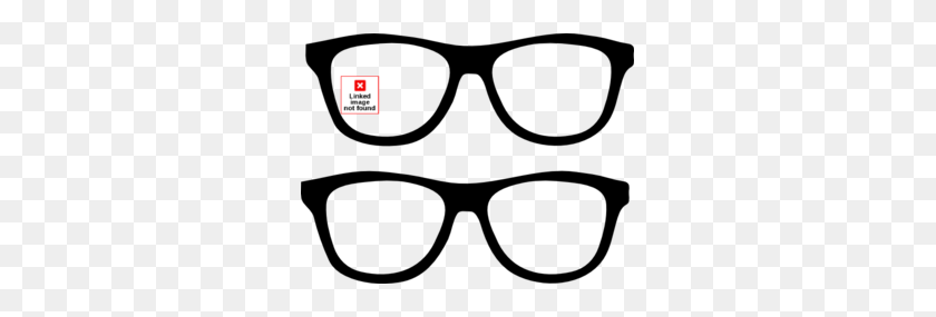 299x225 Black Star Glasses Clip Art - Black Glasses Clipart