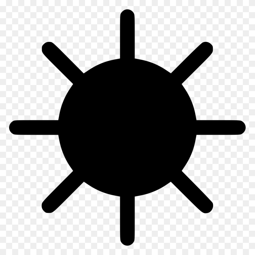 Sun Png Icon With Png And Vector Format For Free Unlimited - Black Sun ...