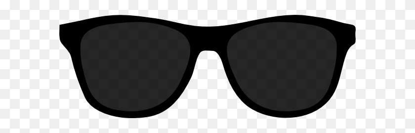 600x209 Black Sunglasses Png, Clip Art For Web - Cool Sunglasses Clipart