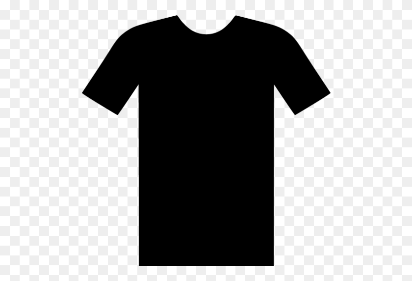 512x512 Black T Shirt Icon - Black T Shirt PNG