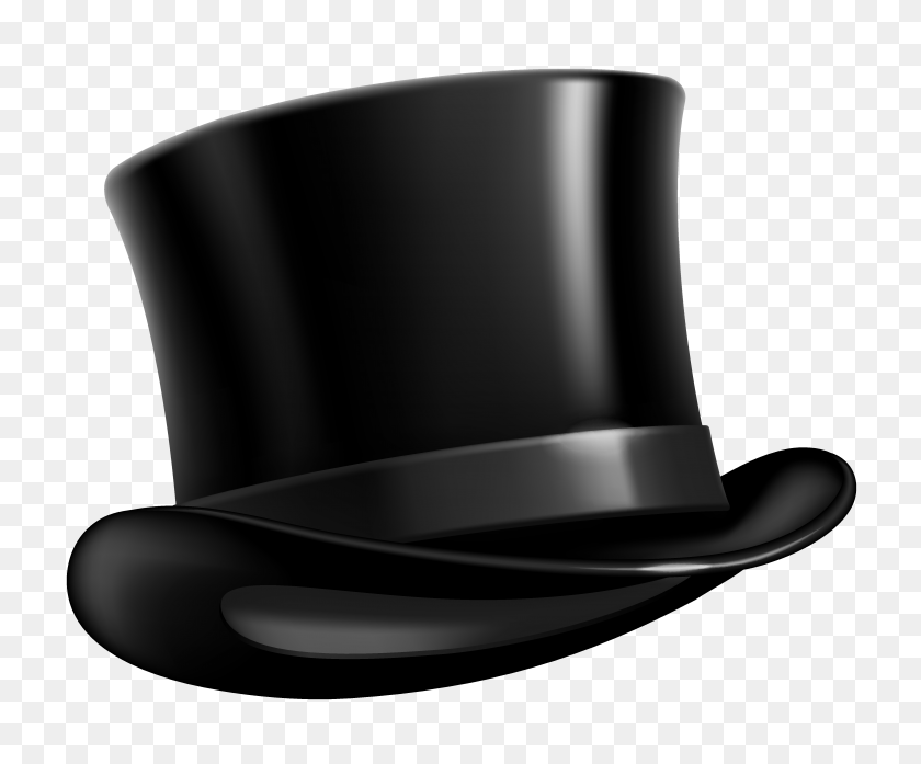 4702x3842 Black Top Hat Png Clipart - Top Hat Clipart PNG