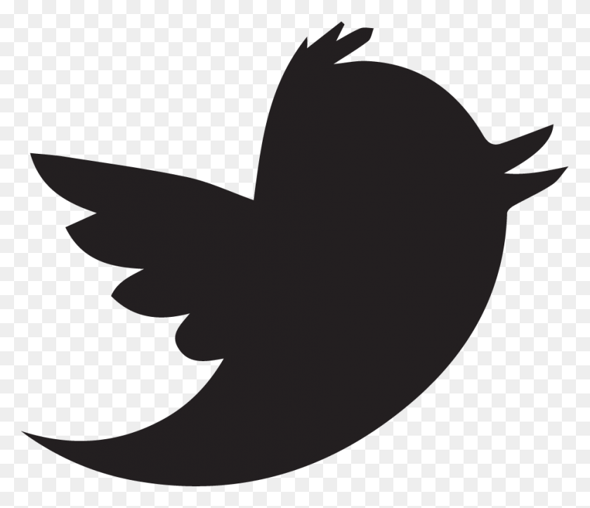 941x800 Black Twitter - Twitter Logo Black PNG