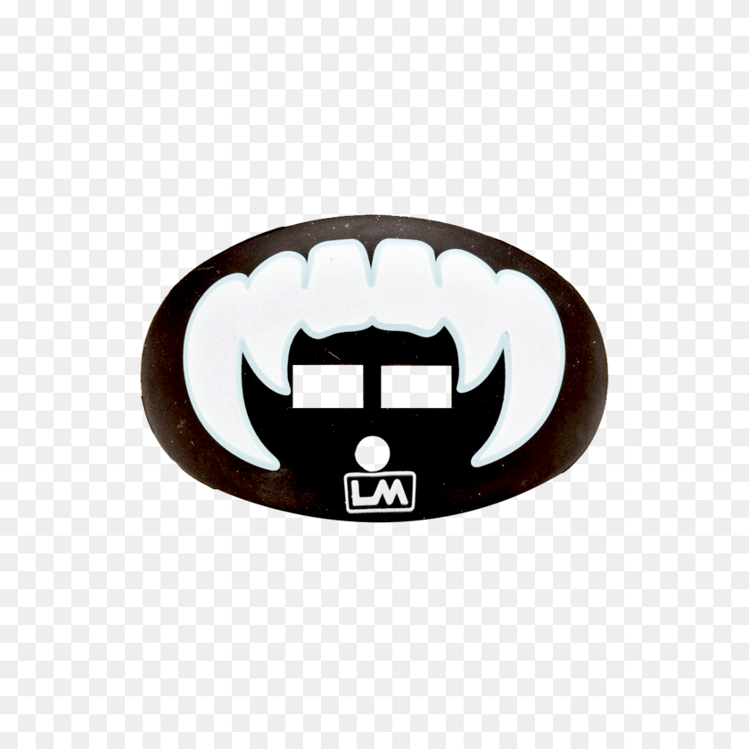 2000x2000 Black Vampire Mouth Guard Football Loudmouthguards - Vampire Fangs PNG