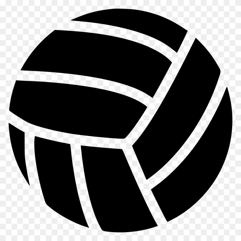 980x980 Black Volleyball Transparent Image Png Arts - Volleyball PNG