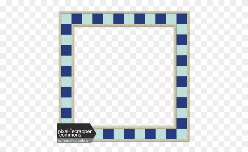 456x456 Black, White, And Read All Over - Square Picture Frame PNG