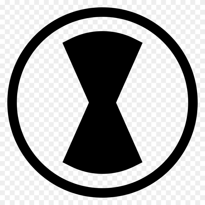 1024x1024 Черная Вдова Логотип Символ Тора Сорвиголова - Логотип Черная Вдова Png