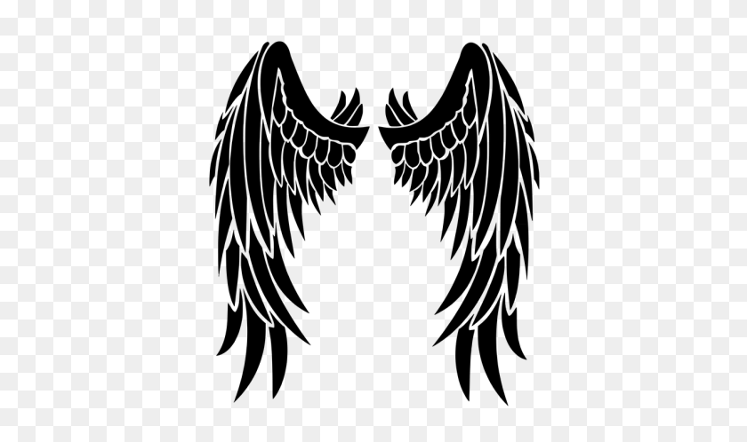 1280x720 Black Wings Clipart Transparent Png - Wings PNG