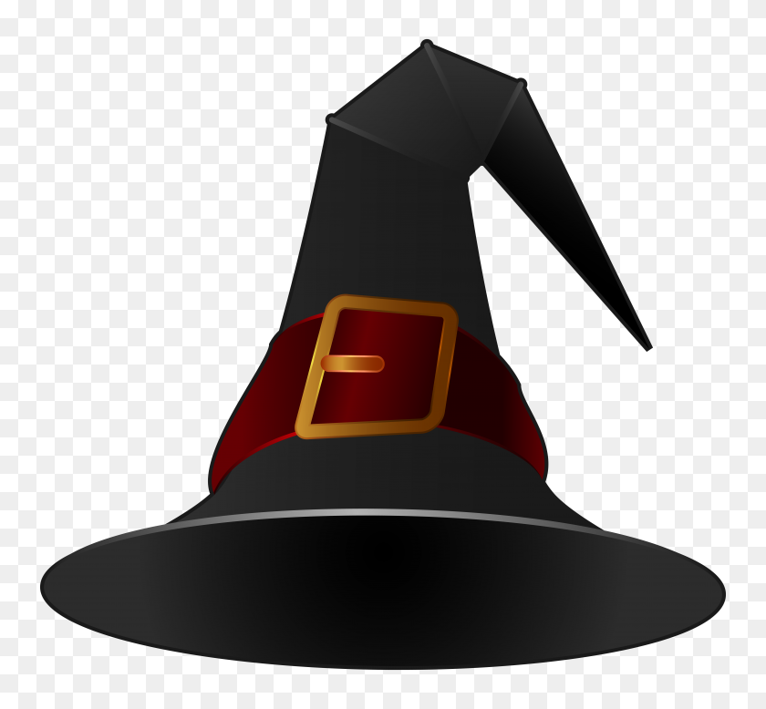 5844x5384 Black Witch Hat Png Clipart - Witch Hat PNG
