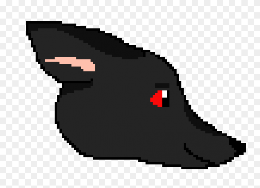 1010x710 Black Wolf Pixel Art Maker - Black Wolf PNG