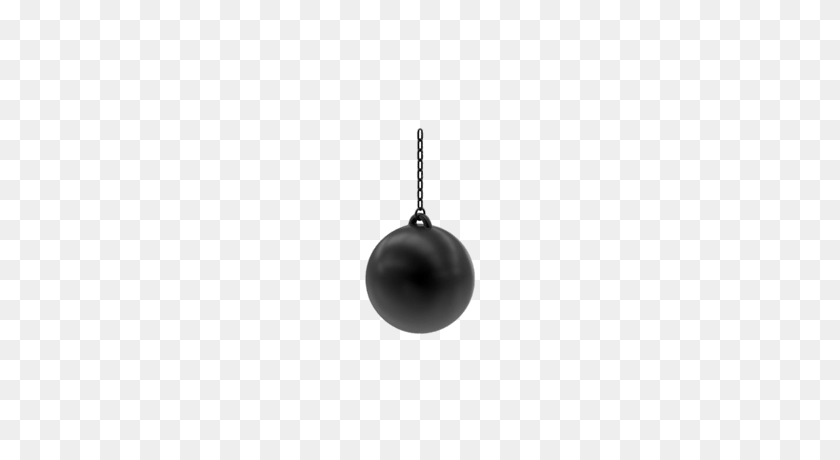 400x400 Black Wrecking Ball Transparent Png - Wrecking Ball Clip Art