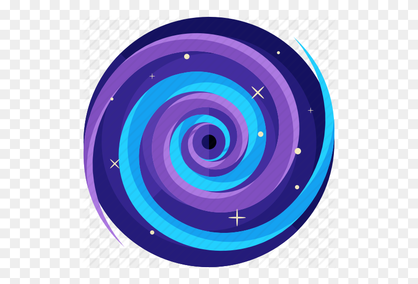 512x512 Blackhole, Miscellaneous, Space, Star, Swirl Icon - Black Hole PNG