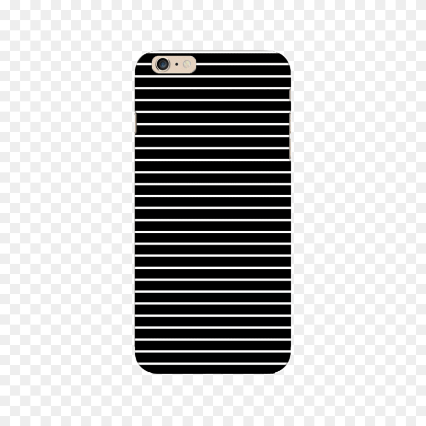 800x800 Blackwhite Stripes Phone Cover - White Stripes PNG