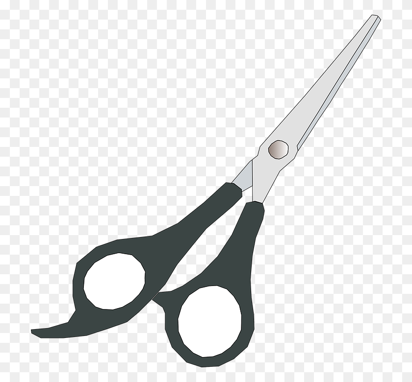 714x720 Blade Clipart Shears - Switchblade Clipart