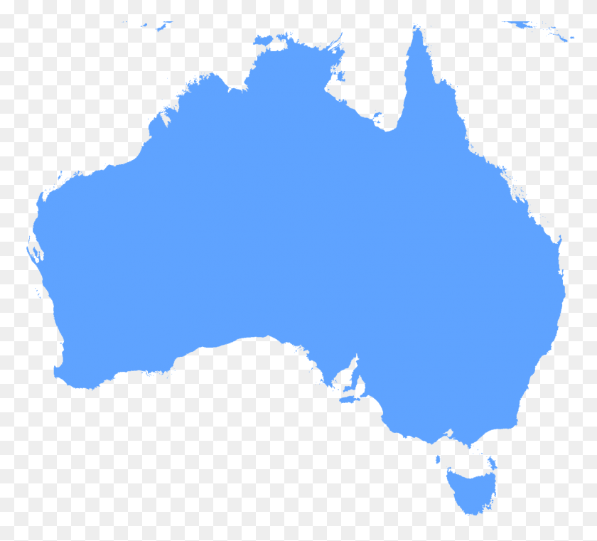 1692x1521 Пустая Карта Австралии - Карта Китая Клипарт