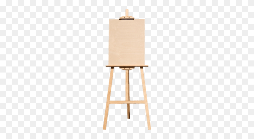 320x400 Blank Canvas On Easel Transparent Png - Easel PNG