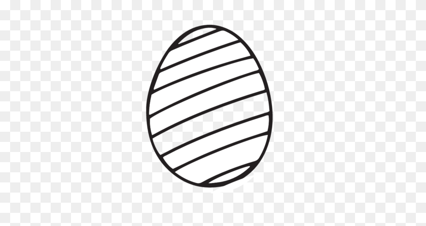 500x386 Blank Easter Eggs Coloring Pages - Easter Eggs Clipart Black And White