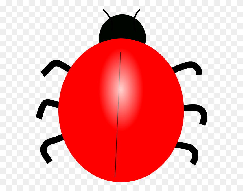 594x600 Blank Ladybug Template - Playdough Clipart